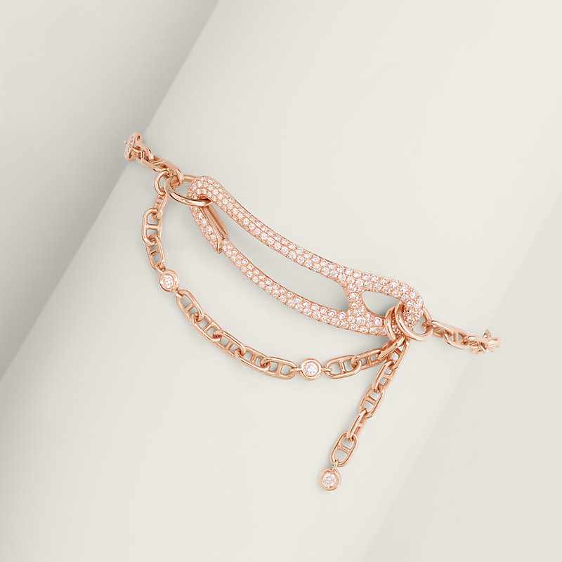 Chaine d'ancre Punk bracelet, medium model | Hermès USA